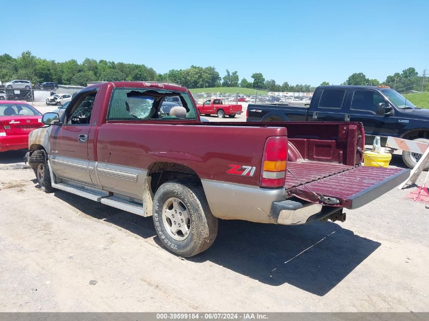 1999 Chevrolet Silverado 1500 Ls VIN: 1GCEK14T9XE108012 Lot: 39599184