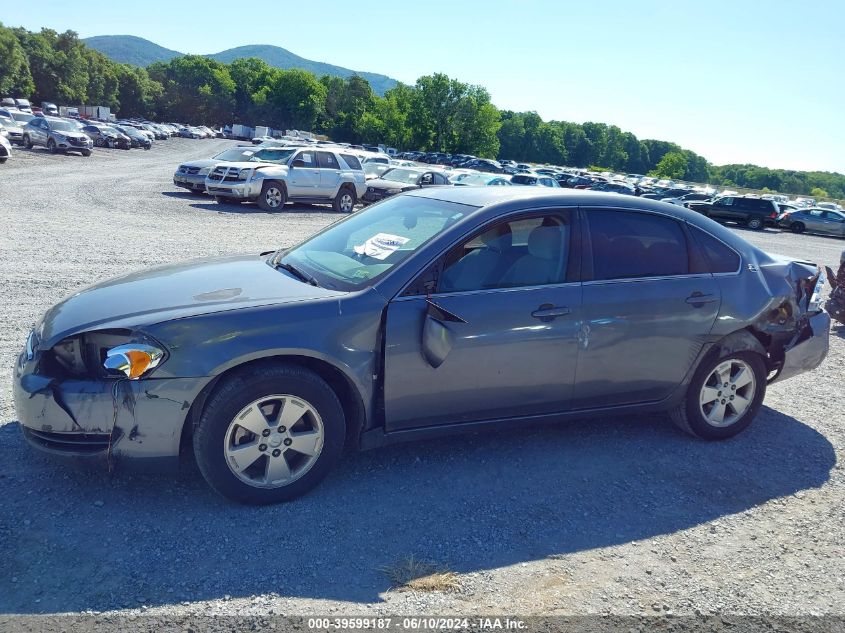 2008 Chevrolet Impala Lt VIN: 2G1WT58KX81381207 Lot: 39599187