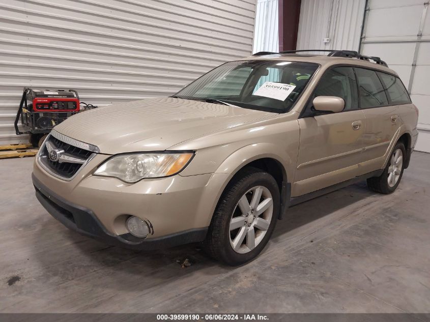 2008 Subaru Outback VIN: 4S4BP62CX87328667 Lot: 39779349