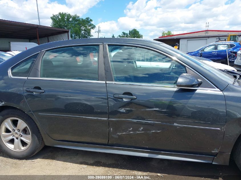 2013 Chevrolet Impala Ls VIN: 2G1WF5E30D1237440 Lot: 39599199