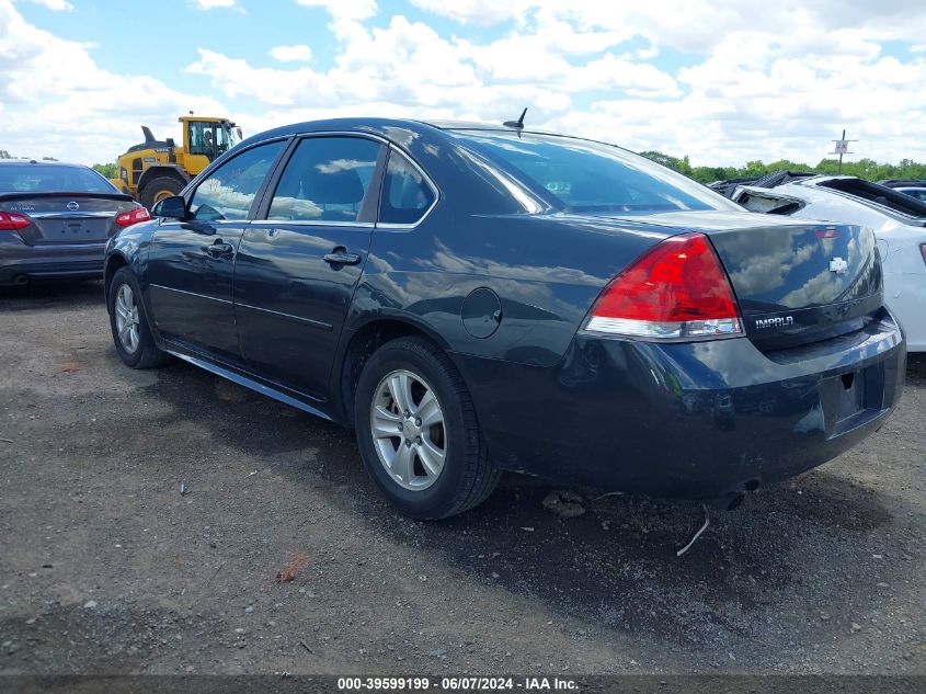 2013 Chevrolet Impala Ls VIN: 2G1WF5E30D1237440 Lot: 39599199