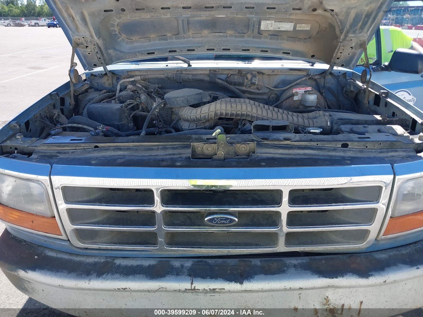 1996 Ford F250 VIN: 2FTHF25H7TCA58003 Lot: 39599209