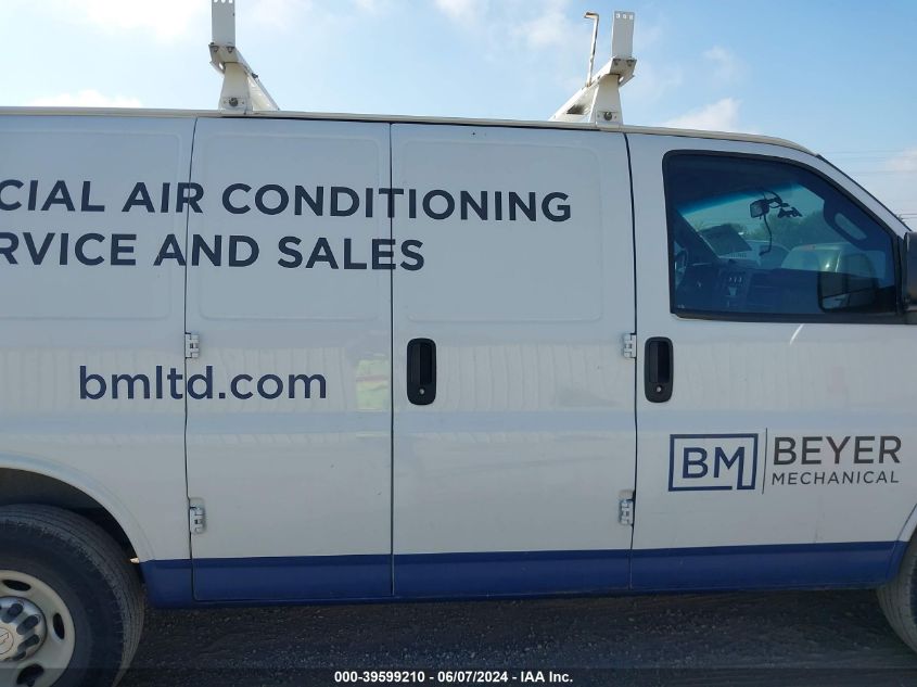 2016 Chevrolet Express 2500 Work Van VIN: 1GCWGAFF9G1295644 Lot: 39599210