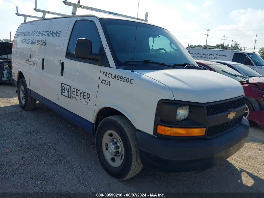 2016 Chevrolet Express 2500 Work Van VIN: 1GCWGAFF9G1295644 Lot: 39599210