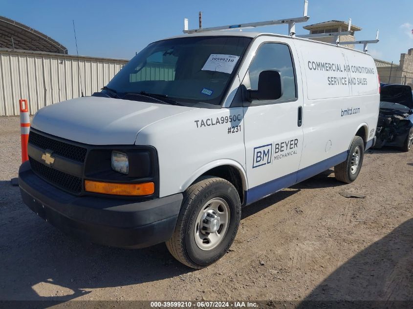 2016 Chevrolet Express 2500 Work Van VIN: 1GCWGAFF9G1295644 Lot: 39599210