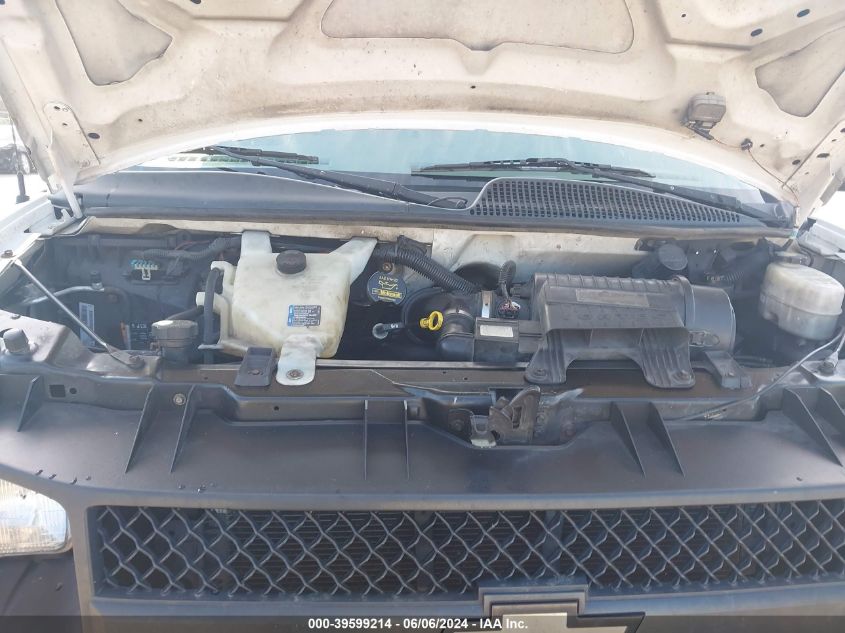 2015 Chevrolet Express 2500 Work Van VIN: 1GCWGGFF2F1105443 Lot: 39599214