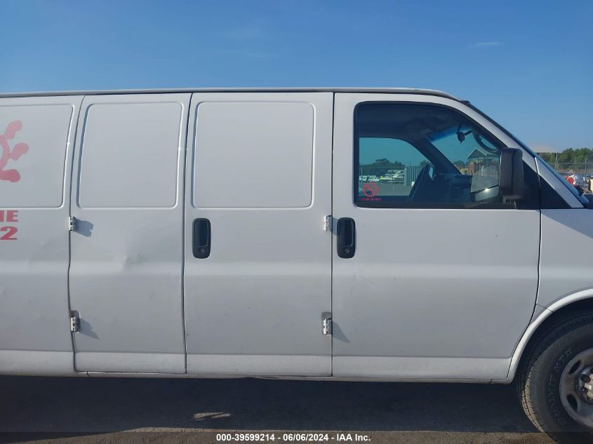 2015 Chevrolet Express 2500 Work Van VIN: 1GCWGGFF2F1105443 Lot: 39599214