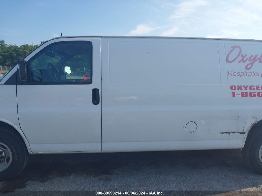 2015 Chevrolet Express 2500 Work Van VIN: 1GCWGGFF2F1105443 Lot: 39599214