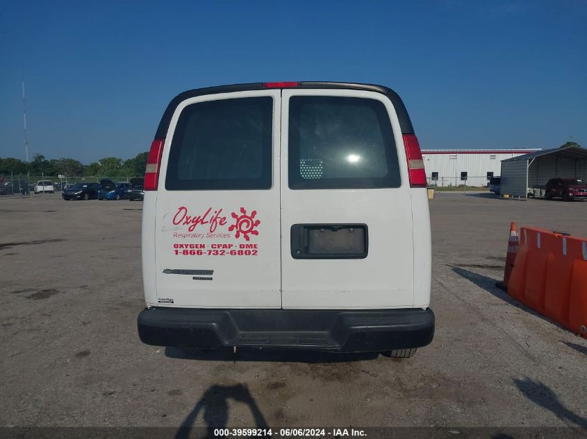 2015 Chevrolet Express 2500 Work Van VIN: 1GCWGGFF2F1105443 Lot: 39599214