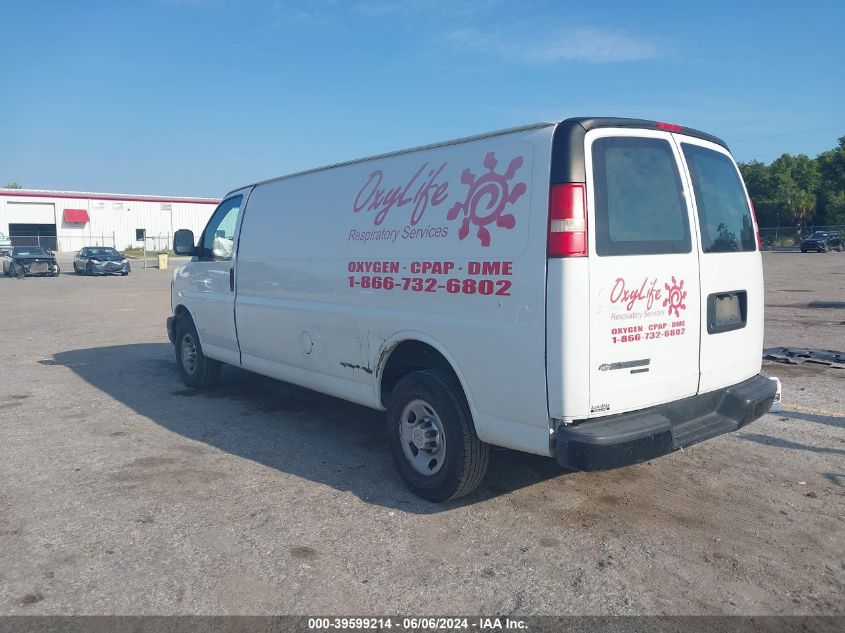 2015 Chevrolet Express 2500 Work Van VIN: 1GCWGGFF2F1105443 Lot: 39599214