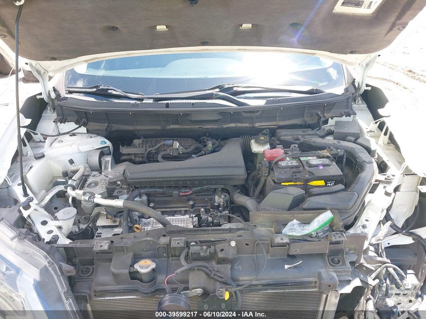 2017 Nissan Rogue Sv VIN: 5N1AT2MTXHC873546 Lot: 39599217