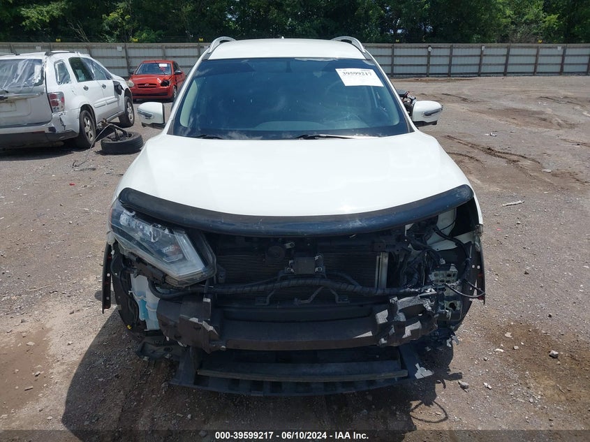2017 Nissan Rogue Sv VIN: 5N1AT2MTXHC873546 Lot: 39599217