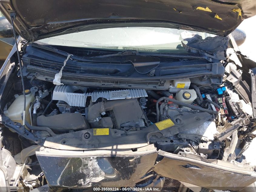 2012 Toyota Prius Two VIN: JTDKN3DU9C5527759 Lot: 39599224