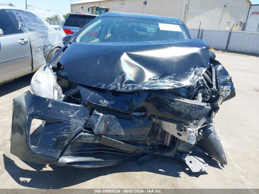 2012 Toyota Prius Two VIN: JTDKN3DU9C5527759 Lot: 39599224