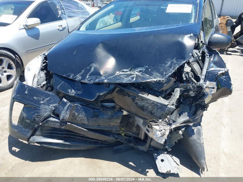 2012 Toyota Prius Two VIN: JTDKN3DU9C5527759 Lot: 39599224