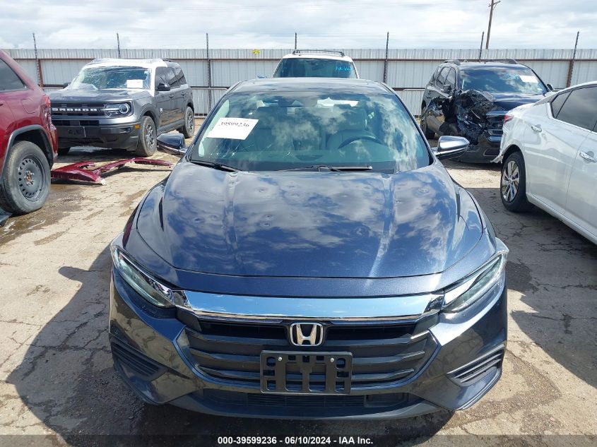 2019 Honda Insight Touring VIN: 19XZE4F95KE022298 Lot: 39599236