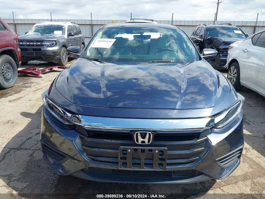 2019 Honda Insight Touring VIN: 19XZE4F95KE022298 Lot: 39599236