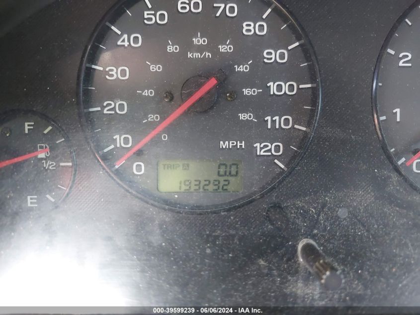 2001 Subaru Outback VIN: 4S3BH665316676027 Lot: 39599239