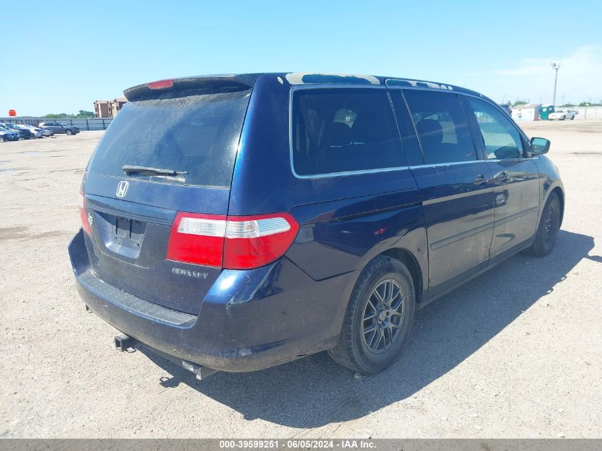 2005 Honda Odyssey Lx VIN: 5FNRL38235B045593 Lot: 39599251