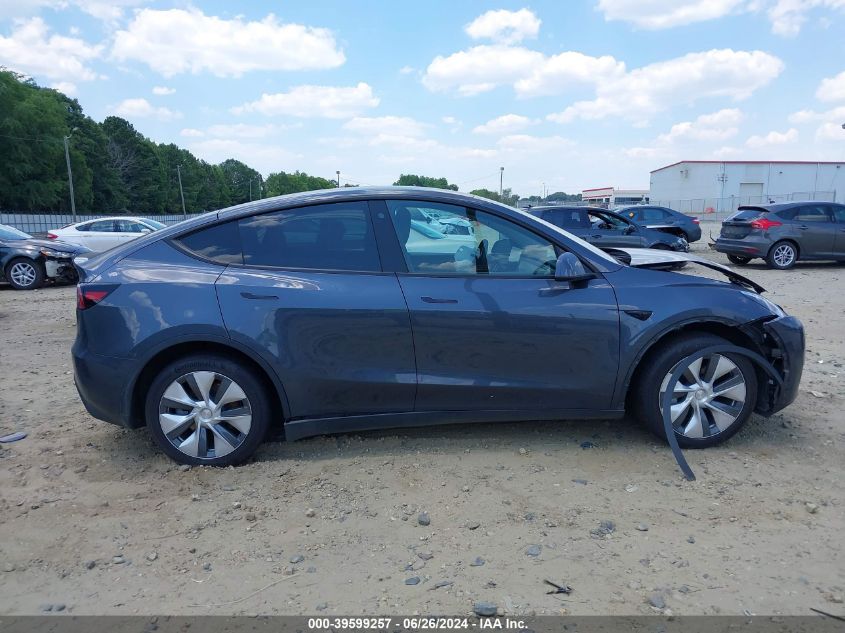 2023 TESLA MODEL Y AWD/LONG RANGE DUAL MOTOR ALL-WHEEL DRIVE - 7SAYGDEE0PA037877