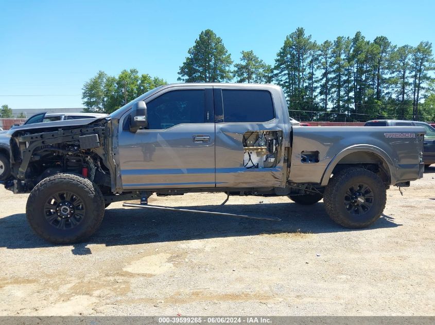 2022 Ford F-250 Lariat VIN: 1FT7W2BN5NEF55506 Lot: 39599265