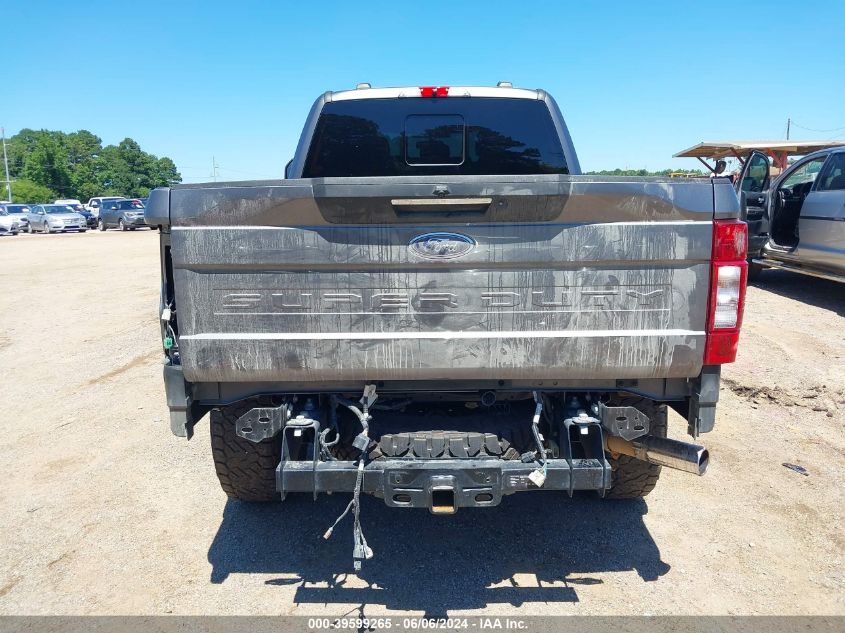 2022 Ford F-250 Lariat VIN: 1FT7W2BN5NEF55506 Lot: 39599265