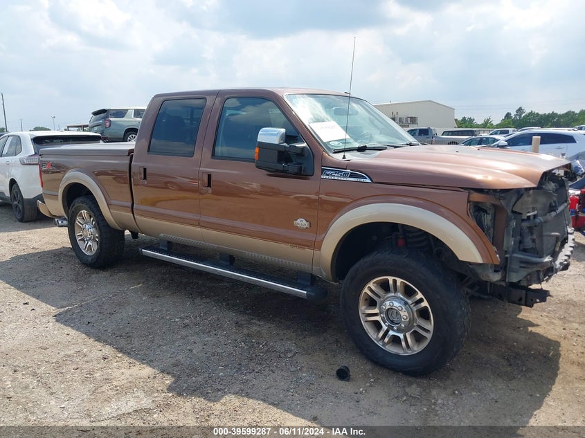 2011 Ford F-250 Lariat VIN: 1FT7W2BTXBEA90425 Lot: 39599287