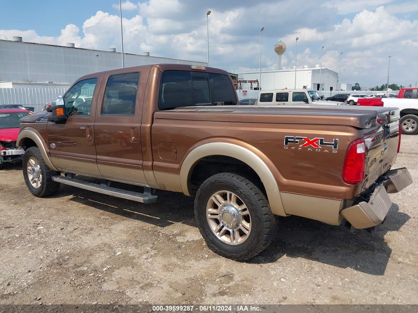 2011 Ford F-250 Lariat VIN: 1FT7W2BTXBEA90425 Lot: 39599287