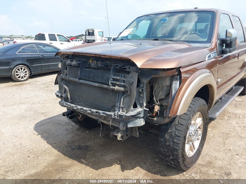 2011 Ford F-250 Lariat VIN: 1FT7W2BTXBEA90425 Lot: 39599287