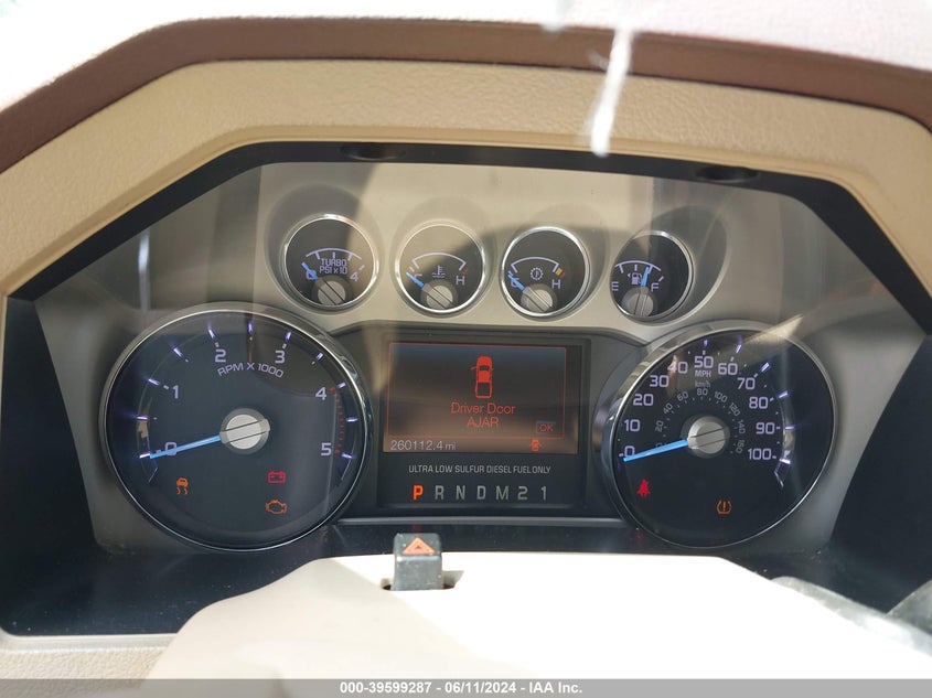 2011 Ford F-250 Lariat VIN: 1FT7W2BTXBEA90425 Lot: 39599287