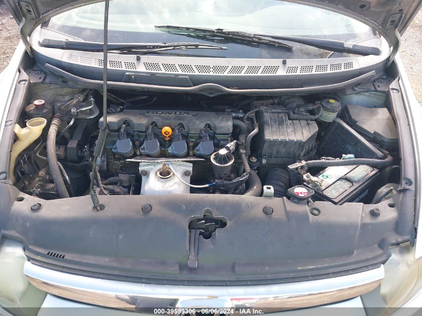 2008 Honda Civic Lx VIN: 2HGFA16518H351346 Lot: 39599306