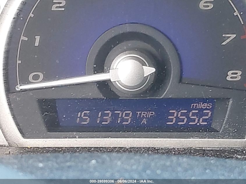 2008 Honda Civic Lx VIN: 2HGFA16518H351346 Lot: 39599306