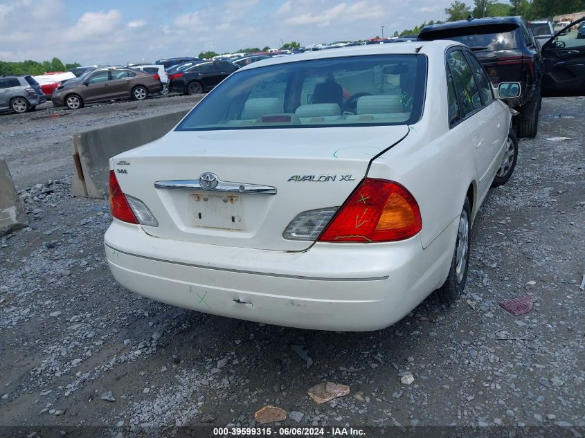 2001 Toyota Avalon Xl VIN: 4T1BF28B61U137538 Lot: 39599315