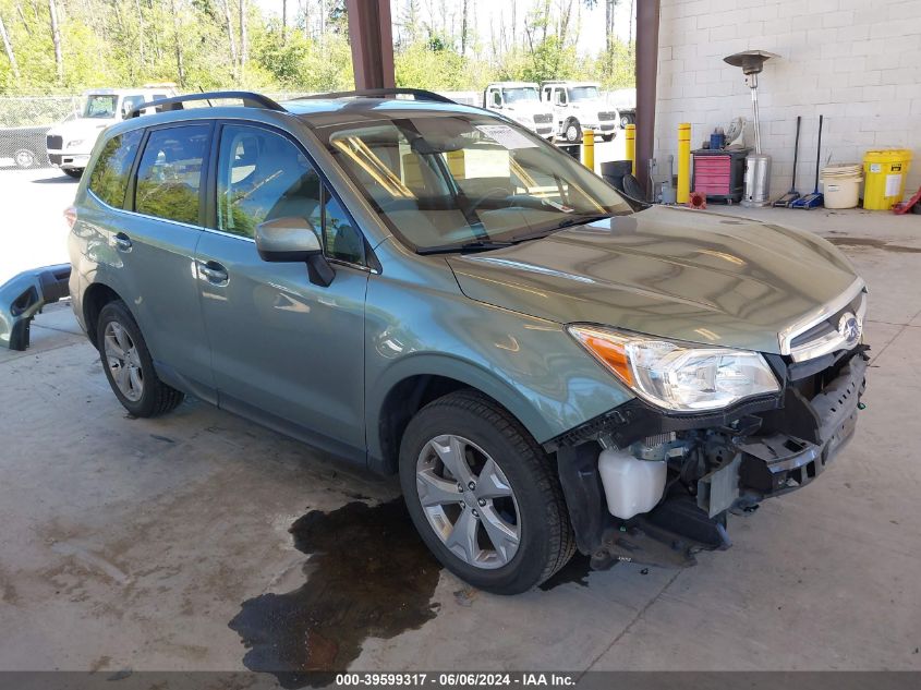 2014 Subaru Forester 2.5I Limited VIN: JF2SJAHC1EH555124 Lot: 39599317