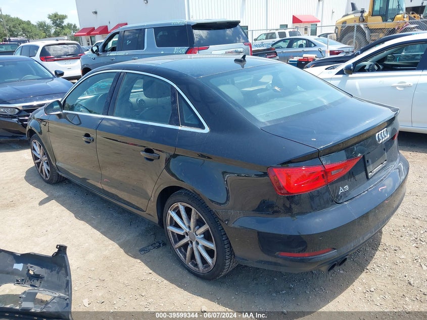 2015 Audi A3 1.8T Premium VIN: WAUCCGFF7F1083709 Lot: 39599344