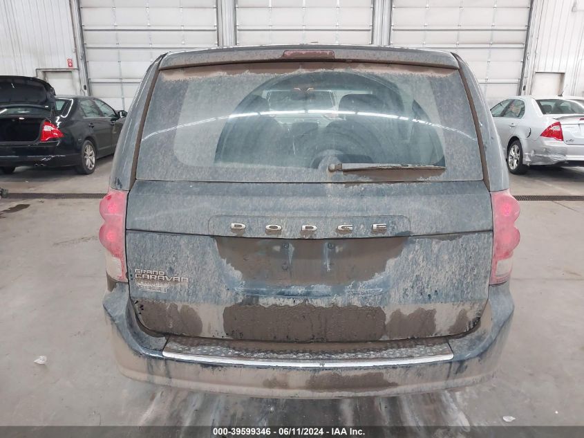 2013 Dodge Grand Caravan American Value Pkg VIN: 2C4RDGBG3DR587613 Lot: 39599346