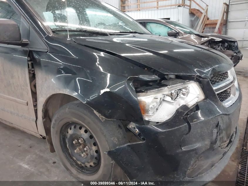 2013 Dodge Grand Caravan American Value Pkg VIN: 2C4RDGBG3DR587613 Lot: 39599346