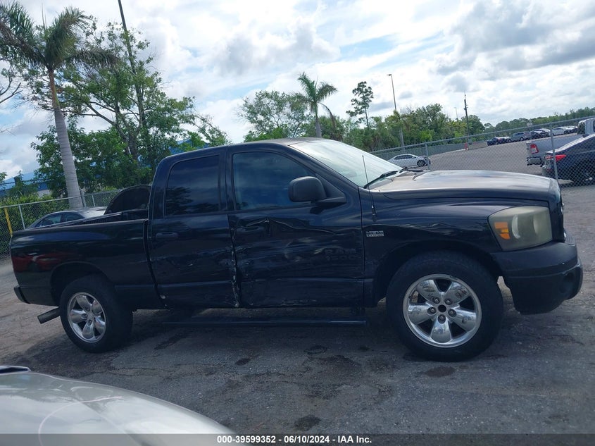 2008 Dodge Ram 1500 Slt VIN: 1D7HA18218J113754 Lot: 39599352