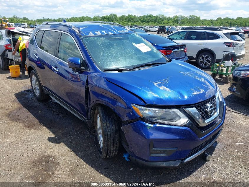 2017 Nissan Rogue Sv VIN: KNMAT2MT2HP565560 Lot: 39599354