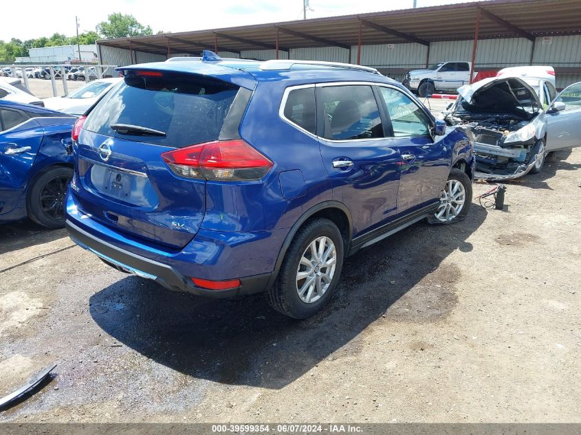 2017 Nissan Rogue Sv VIN: KNMAT2MT2HP565560 Lot: 39599354