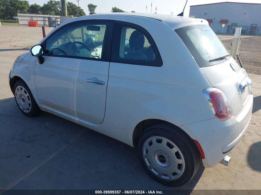 2012 Fiat 500 Pop VIN: 3C3CFFAR9CT313362 Lot: 39599357