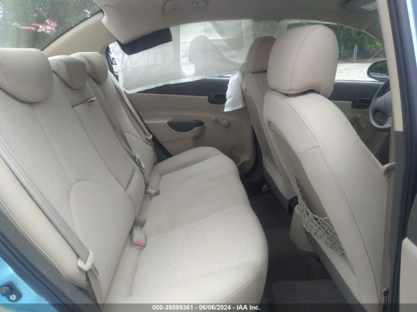 2009 Hyundai Accent Gls VIN: KMHCN46CX9U300203 Lot: 39599361