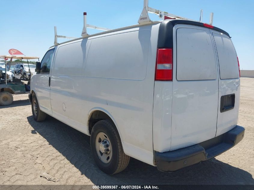 2018 Chevrolet Express 2500 Work Van VIN: 1GCWGAFPXJ1338663 Lot: 39599367