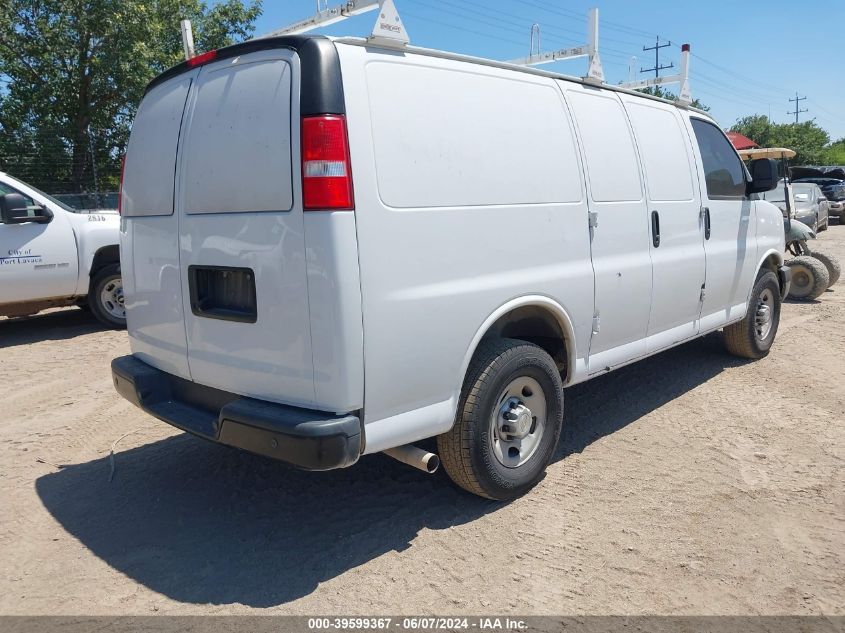 2018 Chevrolet Express 2500 Work Van VIN: 1GCWGAFPXJ1338663 Lot: 39599367