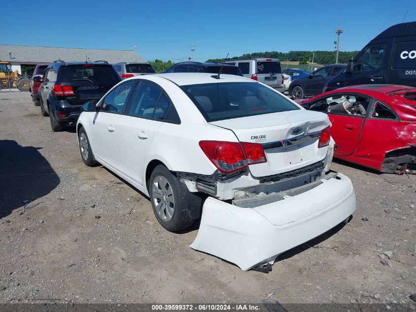 2014 Chevrolet Cruze Ls VIN: 1G1PA5SG6E7225842 Lot: 39599372