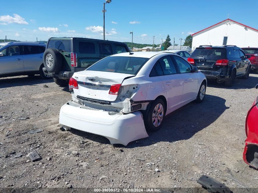 2014 Chevrolet Cruze Ls VIN: 1G1PA5SG6E7225842 Lot: 39599372