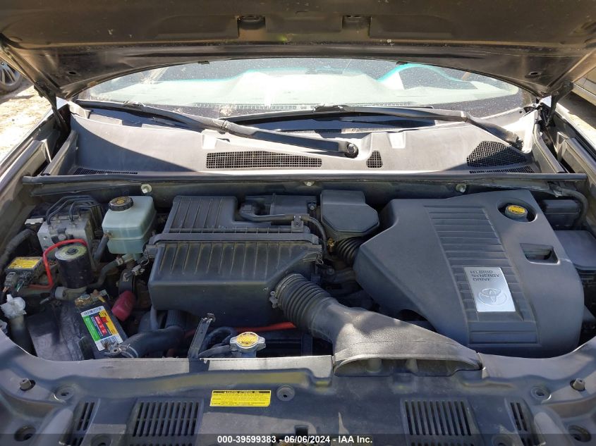 2010 Toyota Highlander Hybrid Limited V6 VIN: JTEJW3EH4A2045740 Lot: 39599383