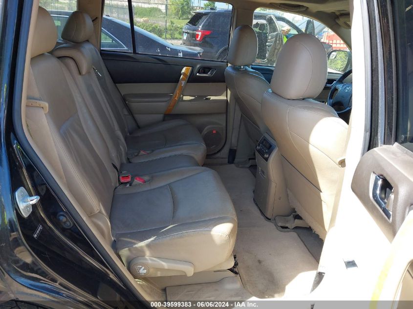 2010 Toyota Highlander Hybrid Limited V6 VIN: JTEJW3EH4A2045740 Lot: 39599383