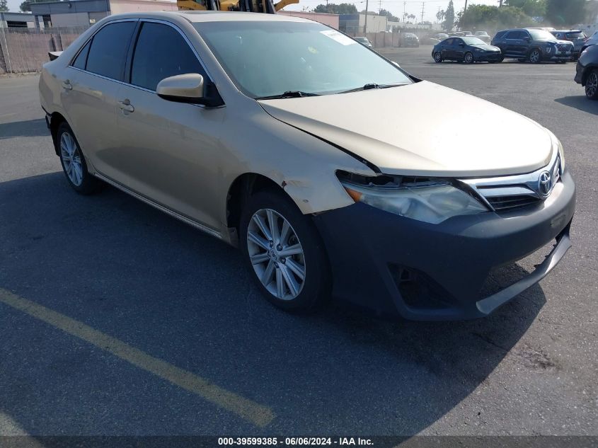 2012 Toyota Camry Xle V6 VIN: 4T1BK1FK1CU515292 Lot: 39599385