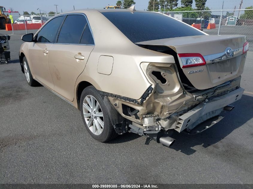 2012 Toyota Camry Xle V6 VIN: 4T1BK1FK1CU515292 Lot: 39599385